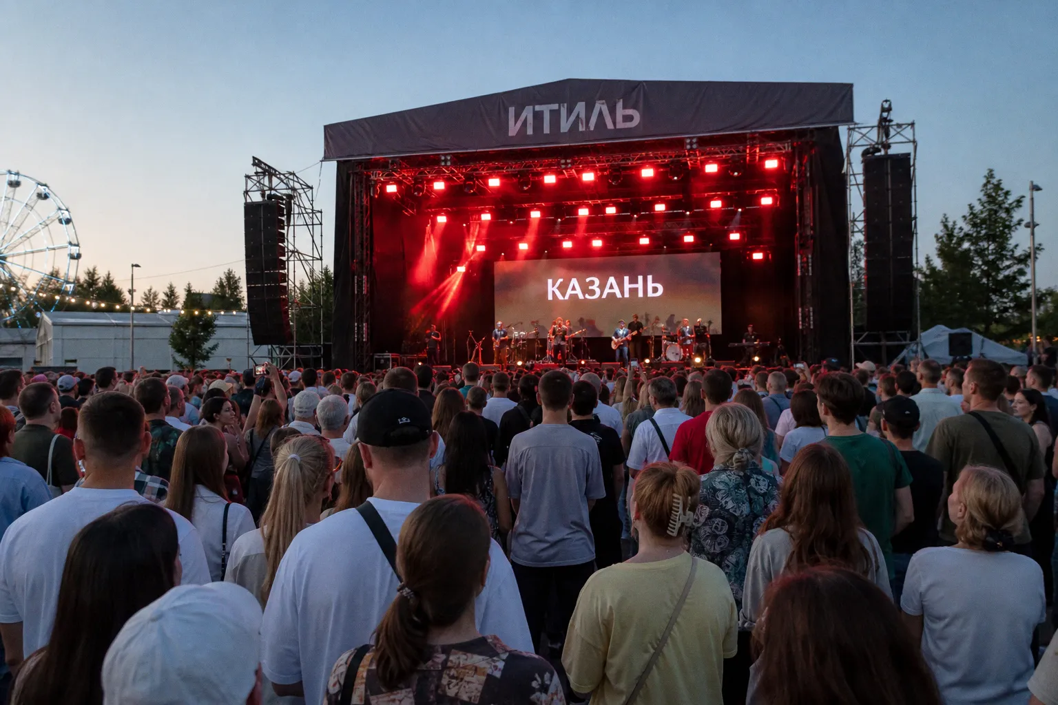 Фестиваль «Итиль» 2026 в Казани: программа, лайнап и главные площадки парка Горького